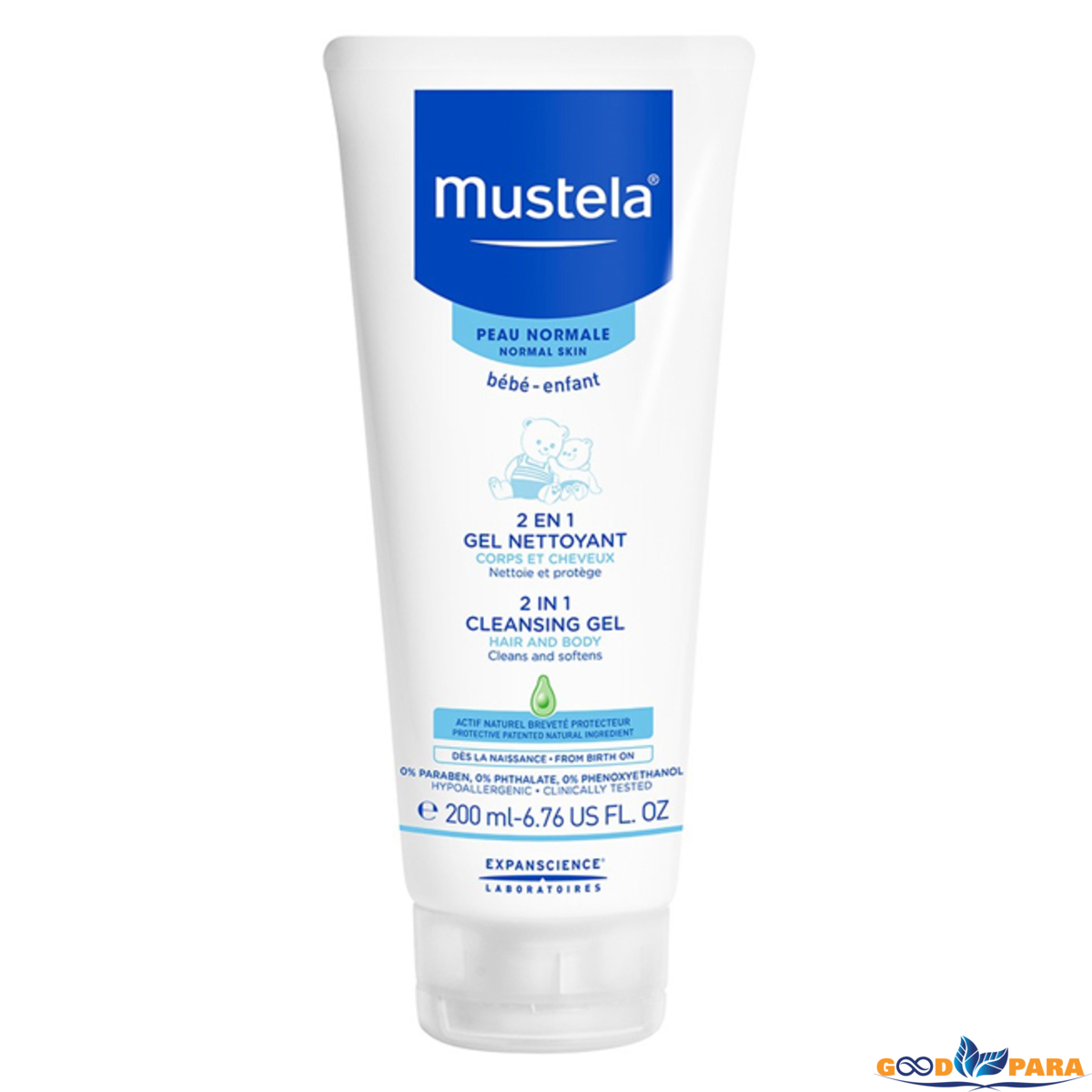 Goodpara Mustela En Gel Cheveux Et Corps Ml