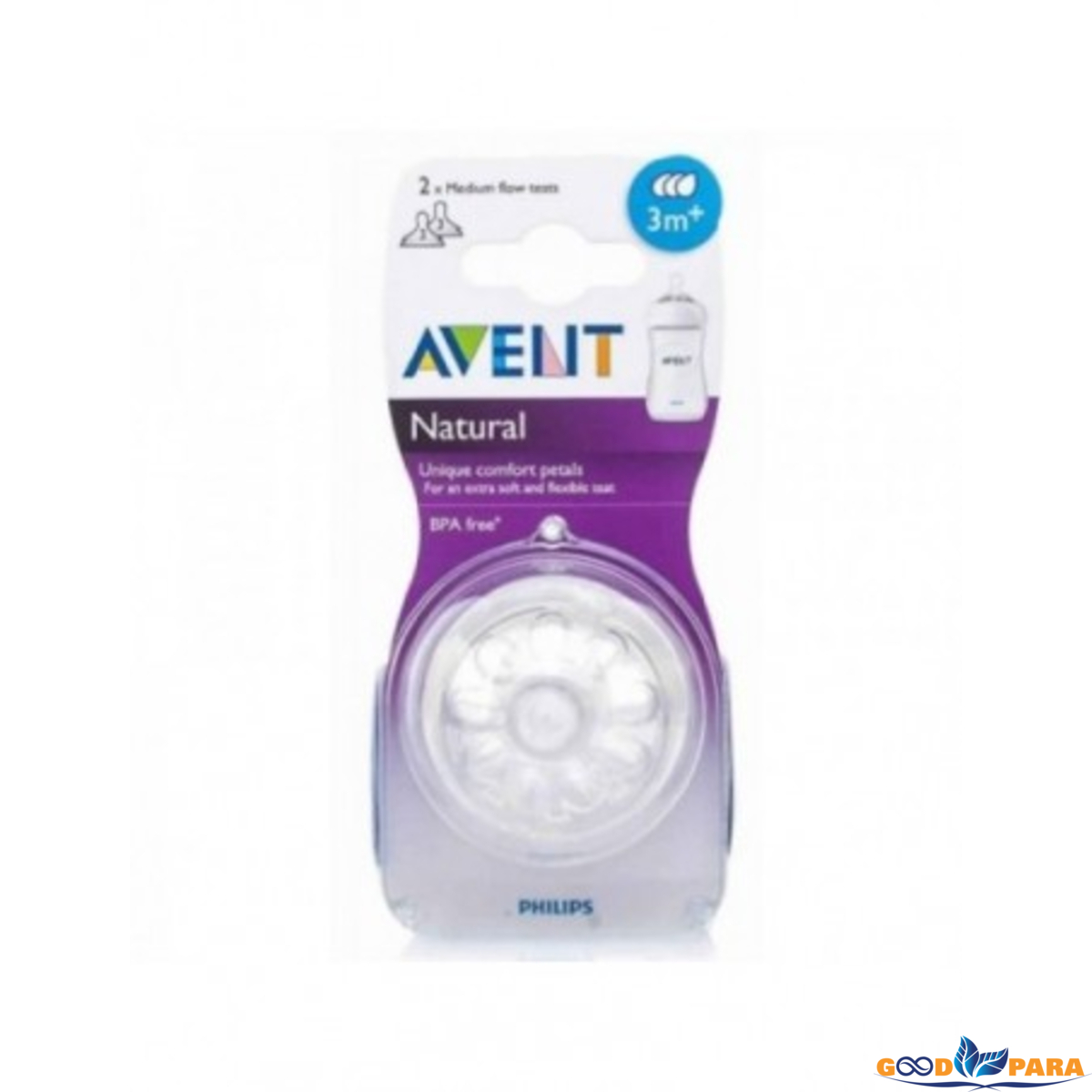 AVENT TETINE NATURAL 3M