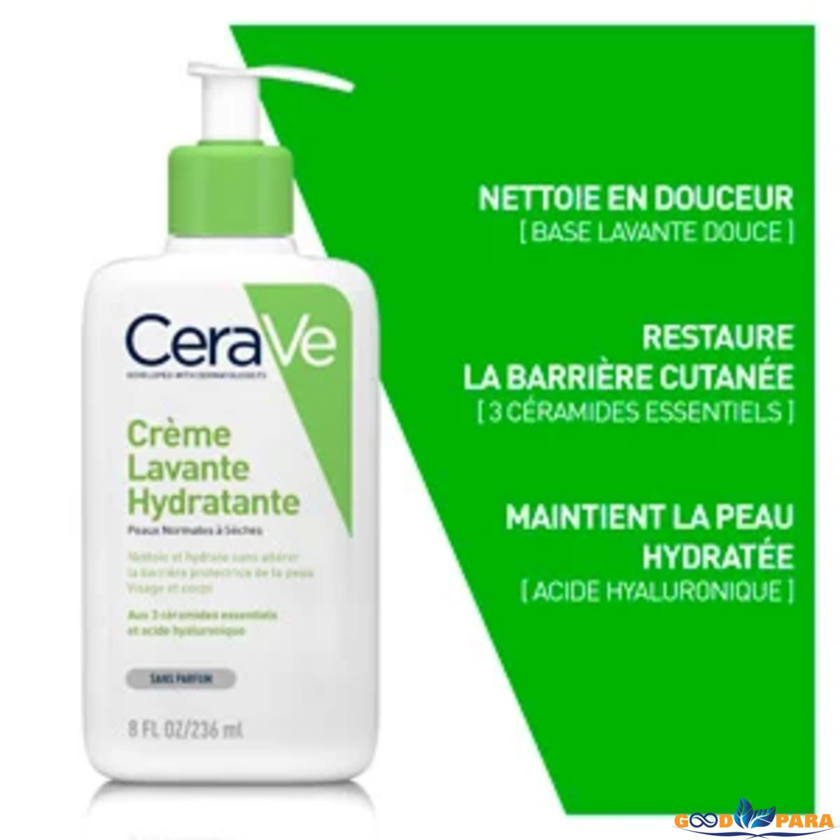 CERAVE HYDRATANTE CREME LAVANTE 236ML