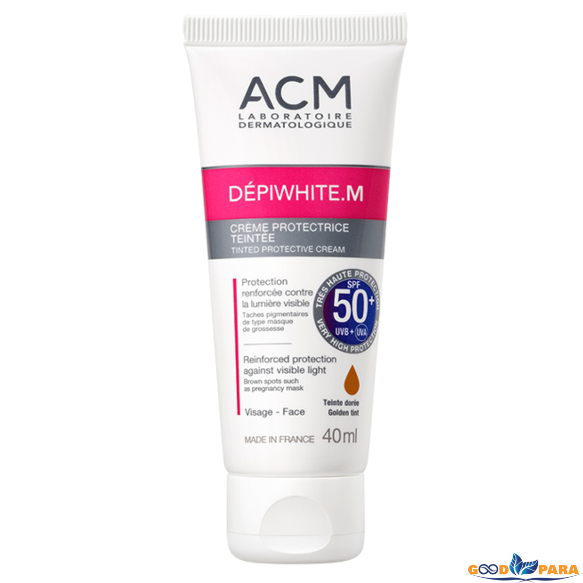 DSB DEPIWHITE.M ECRAN SPF50+ 40ML TEINTE