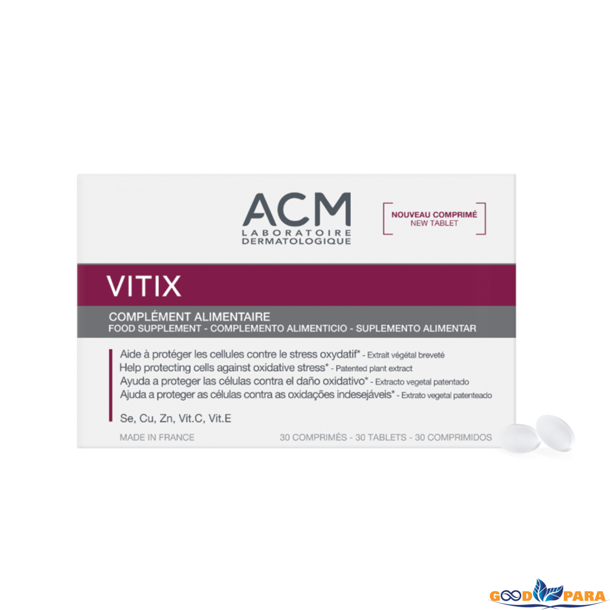 DSB VITIX COMPRIME 30GEL