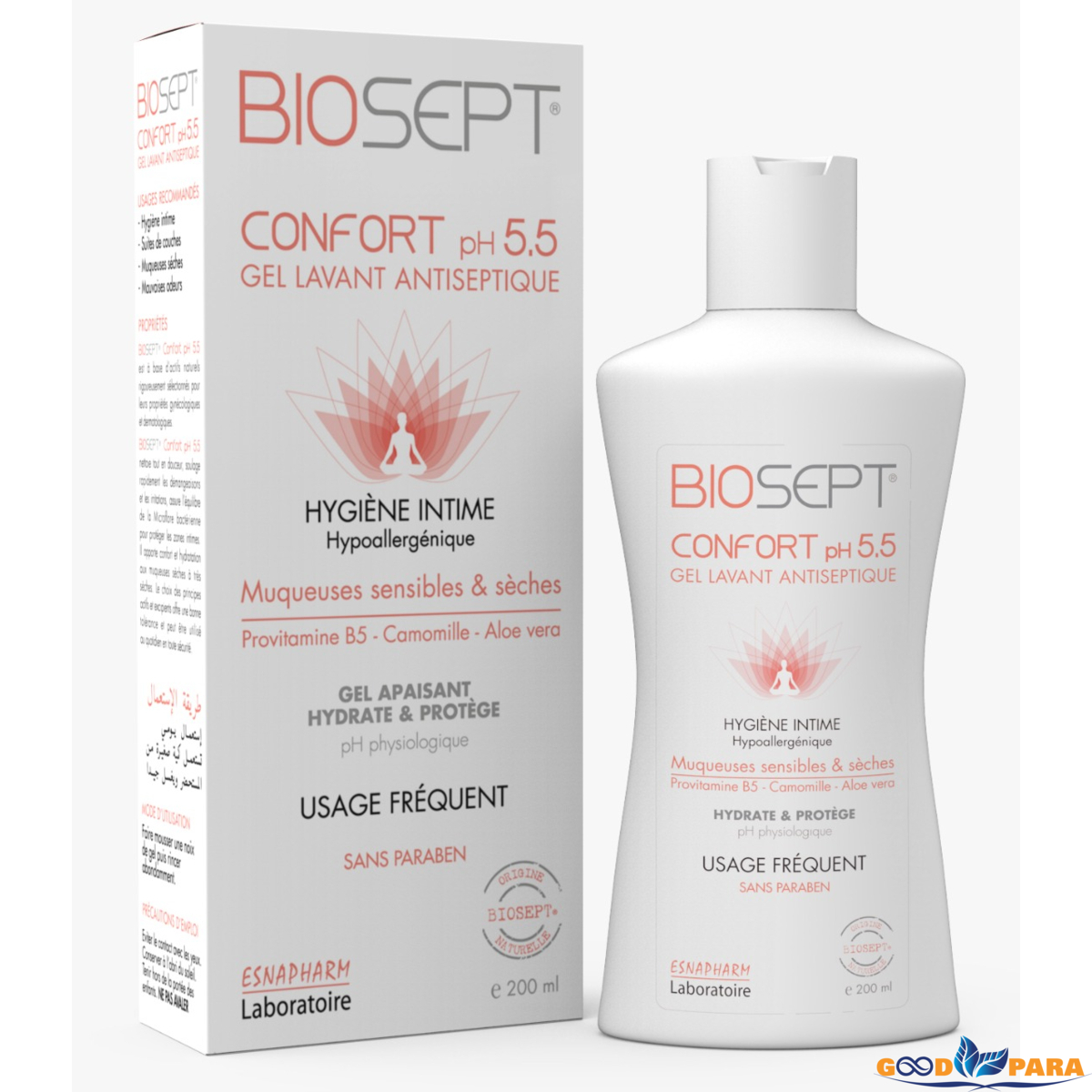 ES BIOSEPT CONFORT 5.5 GEL ANTISEPTIQUE PM