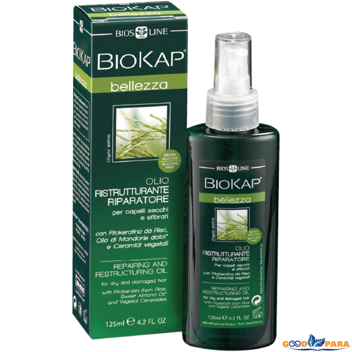 BP BIOKAP HUILE RESTRUCTURANTE REPARATRICE CHEVEUX SECS