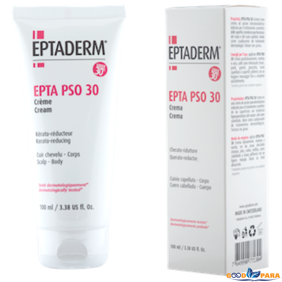 HM EPTA PSO 30 CREME CUIRE CHEVELU-CORP 75ML