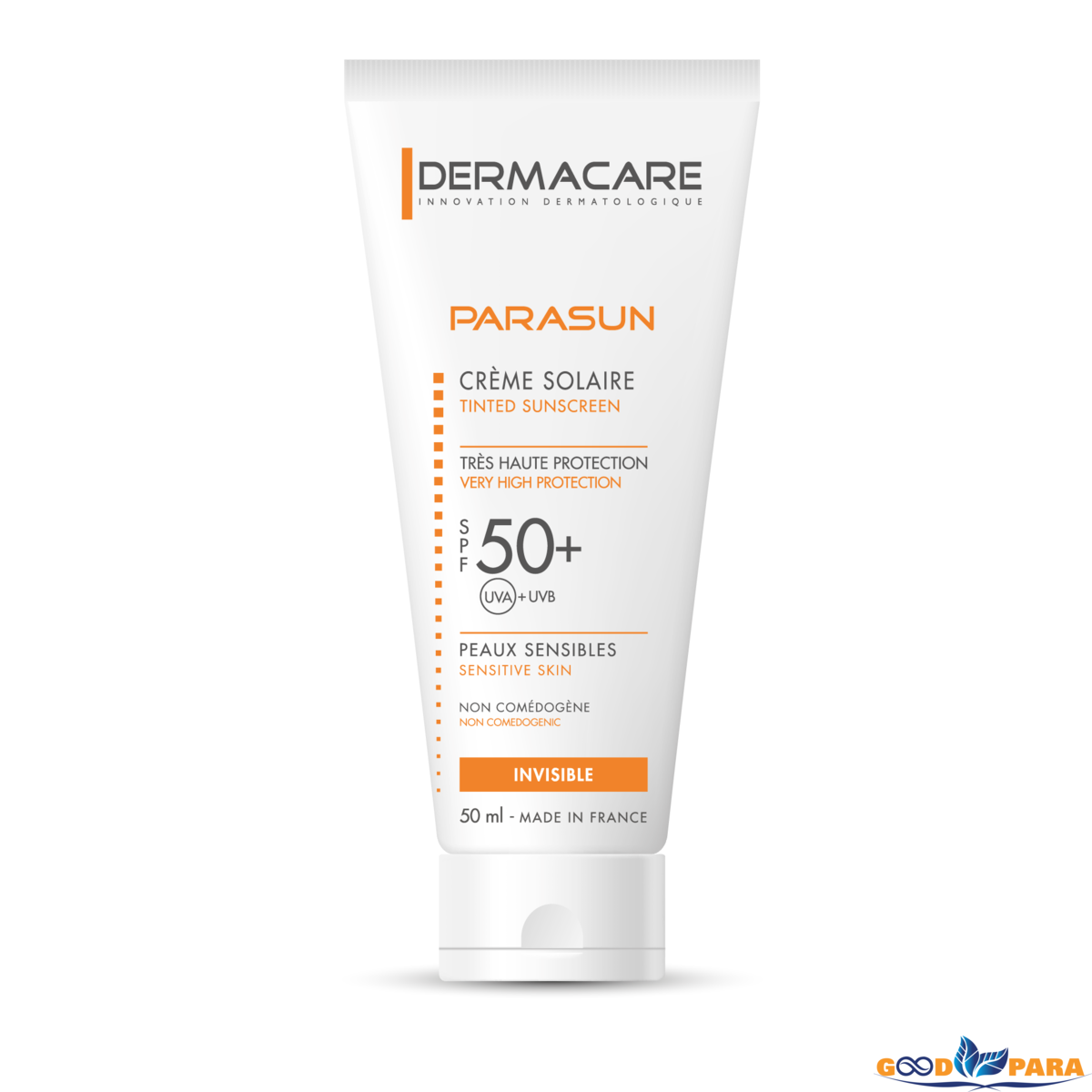 DERMACARE PARASUN CREME SOLAIRE INVISIBLE SPF50+