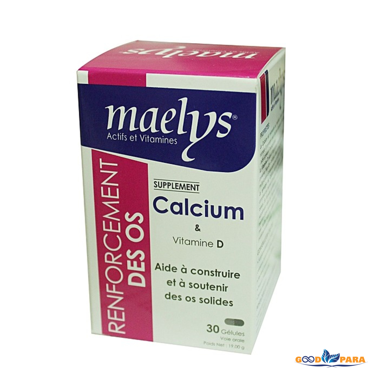 DSB MAELYS CALCIUM & VITAMINE D 30GELULES