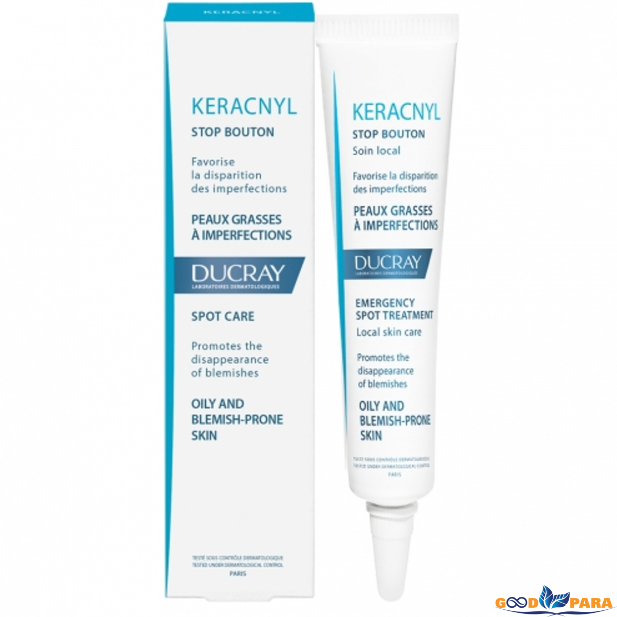 DUC KERACNYL STOP BOUTON 10ML