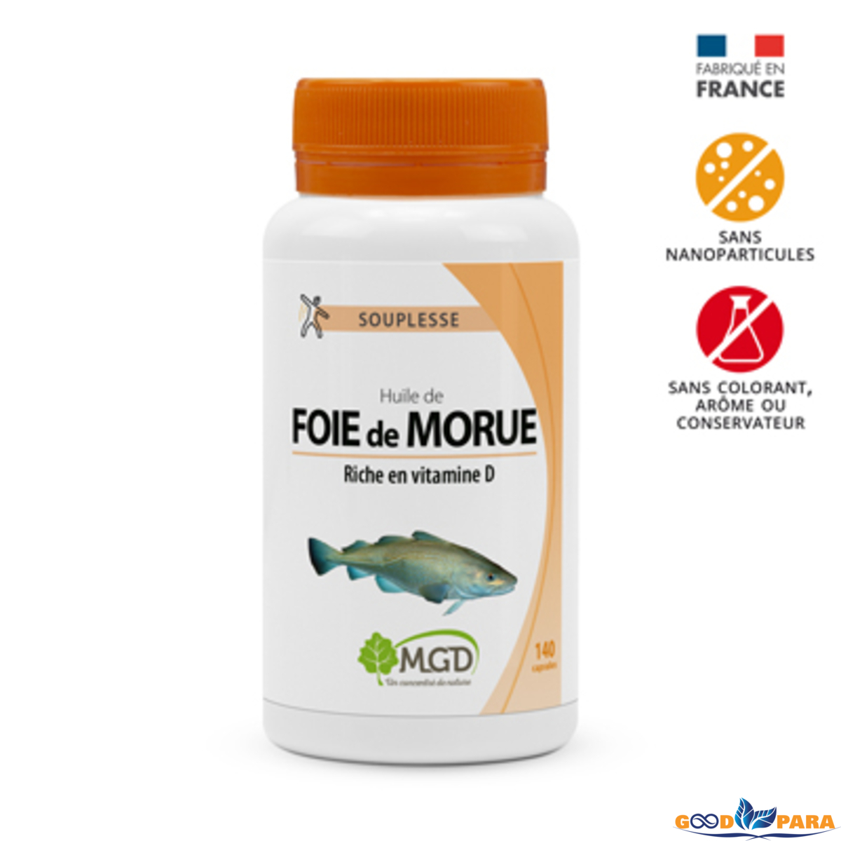 TRA MGD  HUILE FOIE MORUE 140G