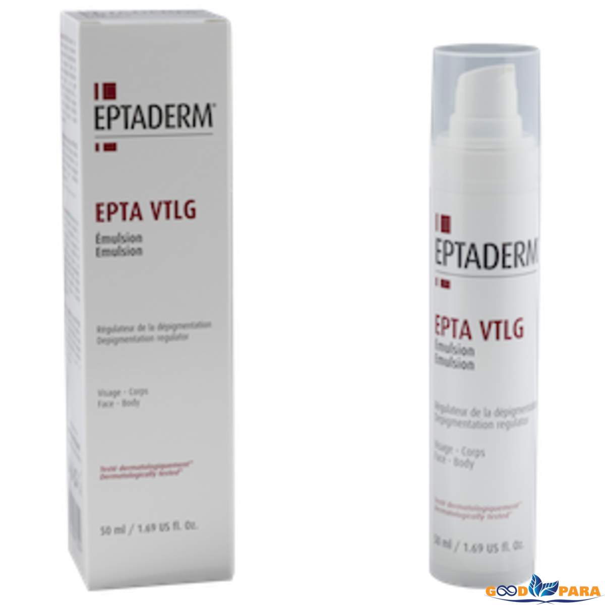 HM EPTA VTLG EMULSION REGULATEUR DE LA DEPIGMENTATION VISAGE ET CORP 50ML