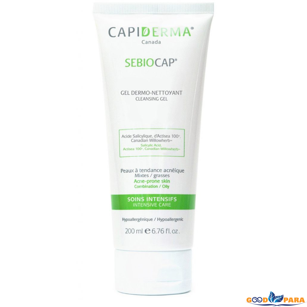 BP SEBIOCAP GEL DERMO NETTOYANT PURIFIANT 200ML