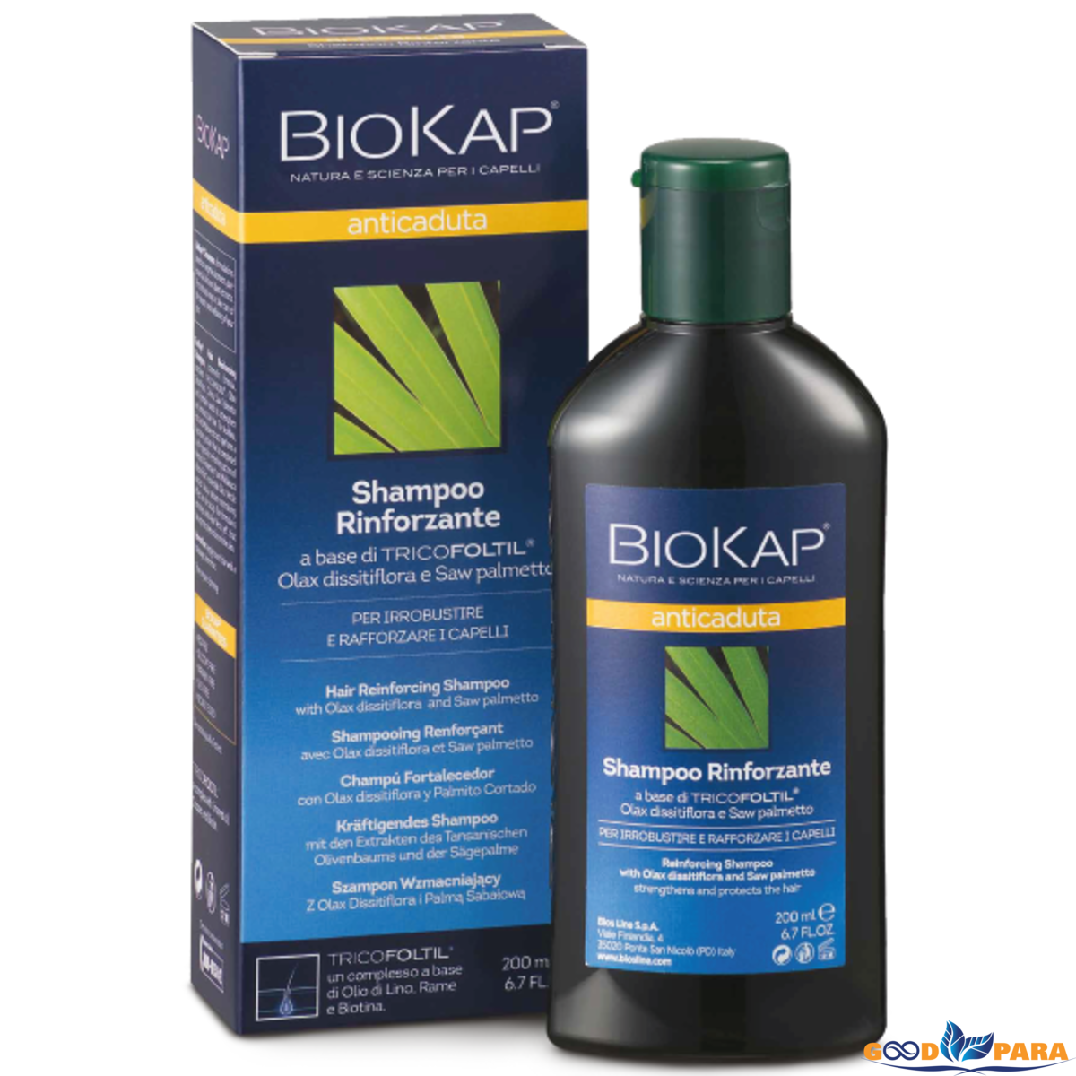 BP BIOKAP SHP RENFORCANT ANTI-CHTE 200ML