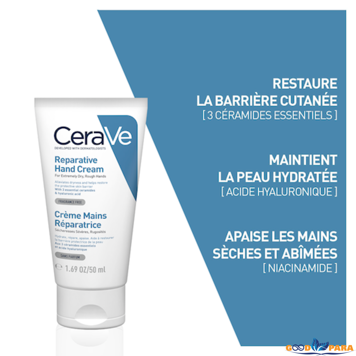 CERAVE REPARATIVE CREME MAINS 50 ML