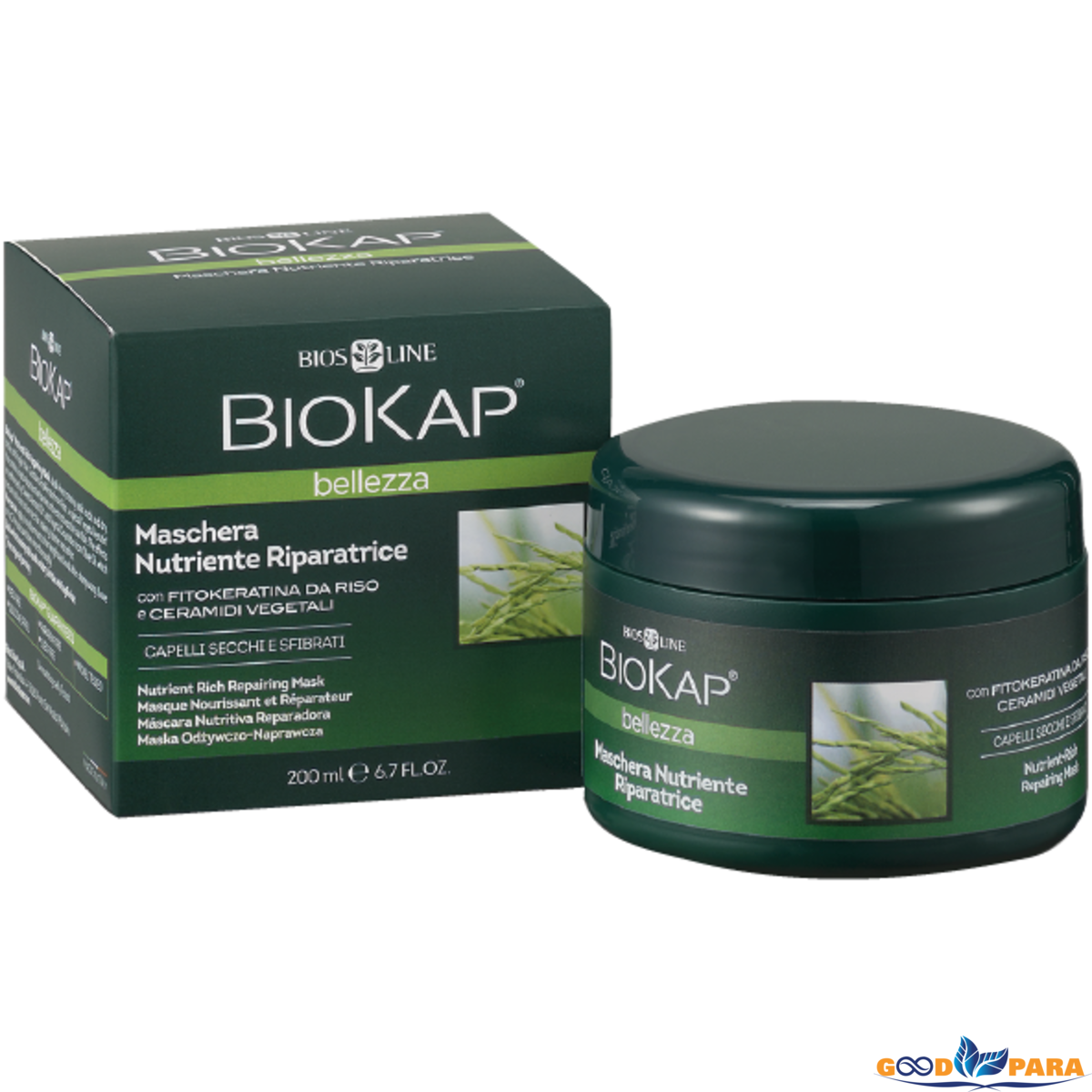 BP BIOKAP MASQUE NOURISSANT REPARATEUR CHEVEUX SECS 200ML