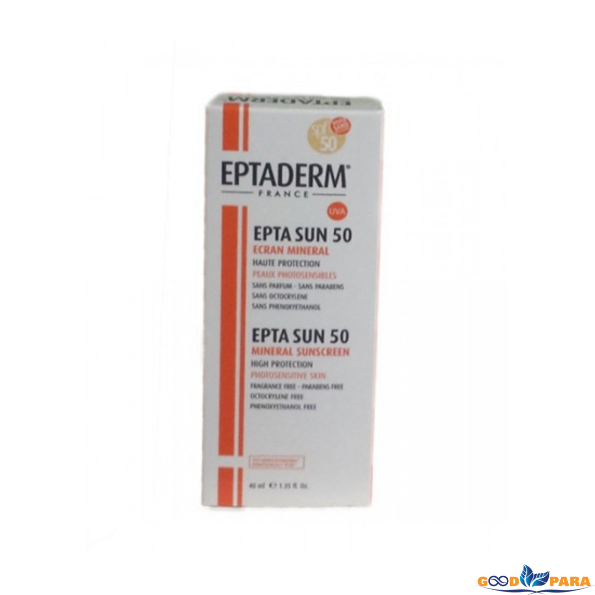 EPTA SUN 50 MINERAL TEINTEE 40ML