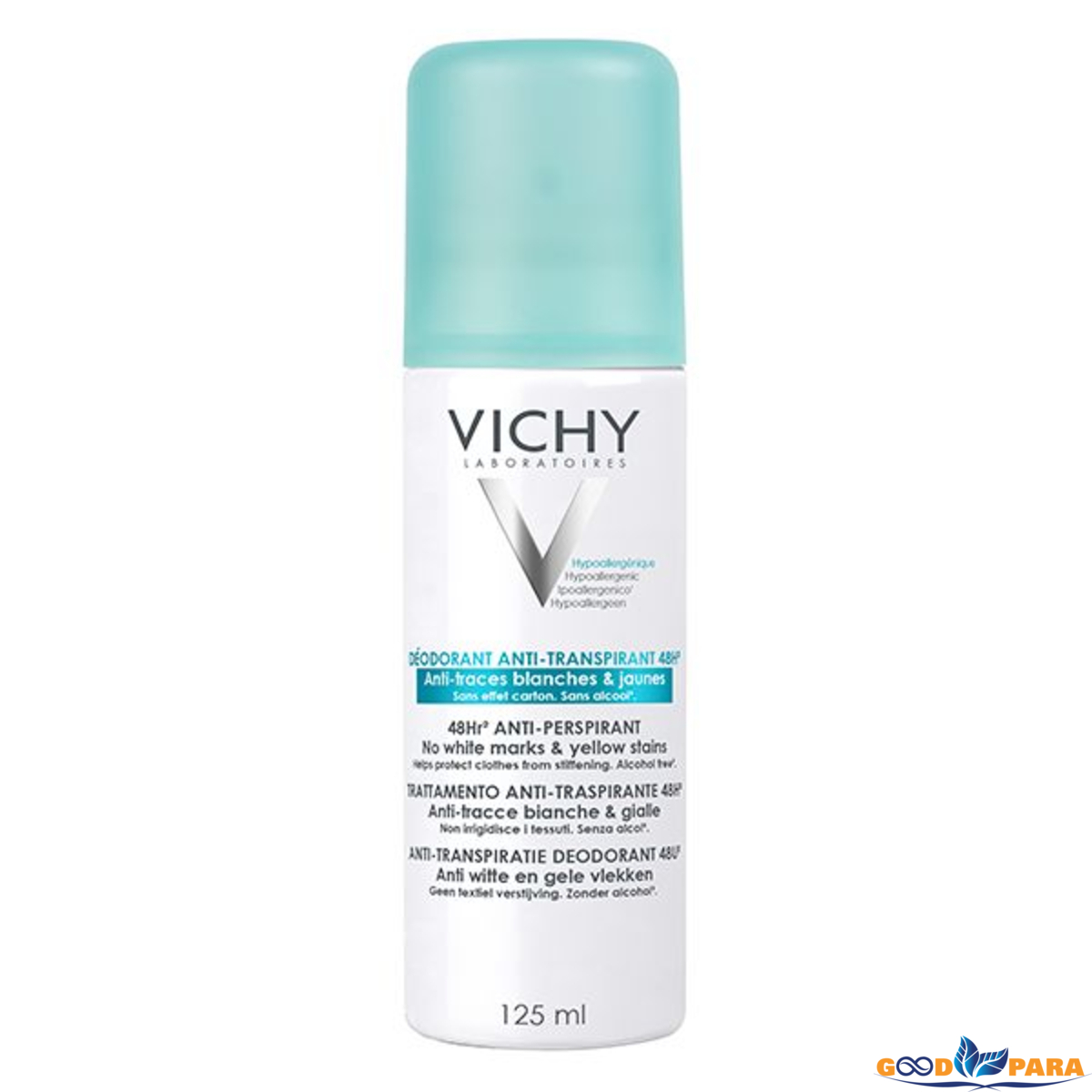 VH DEO AEROSOL ANTI-TRACES 125ML